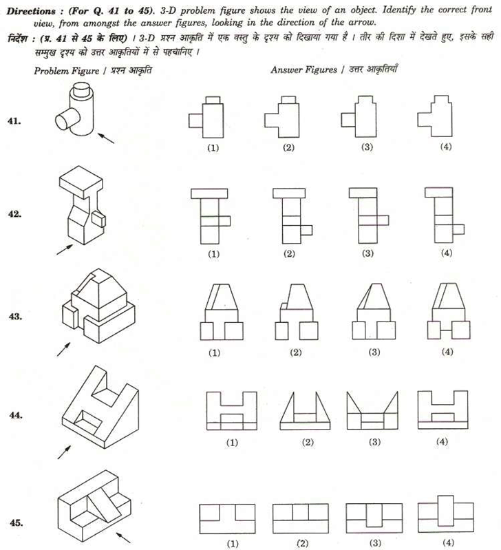 aieee b.arch 2008 question paper